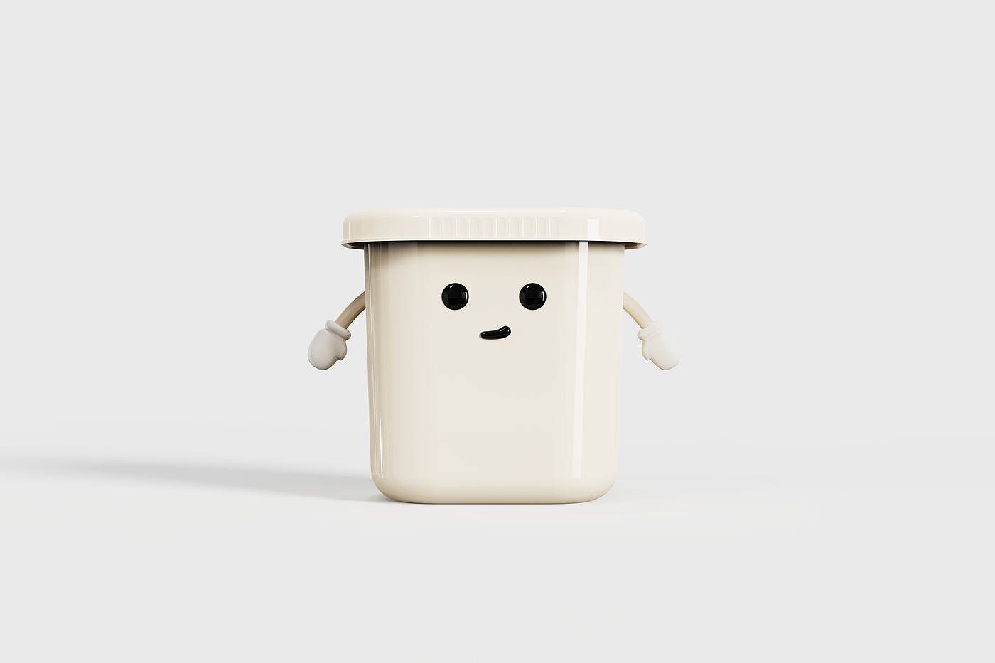 trash can，