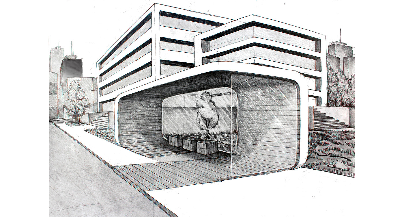 station，Building interior，environment protection，modelling，