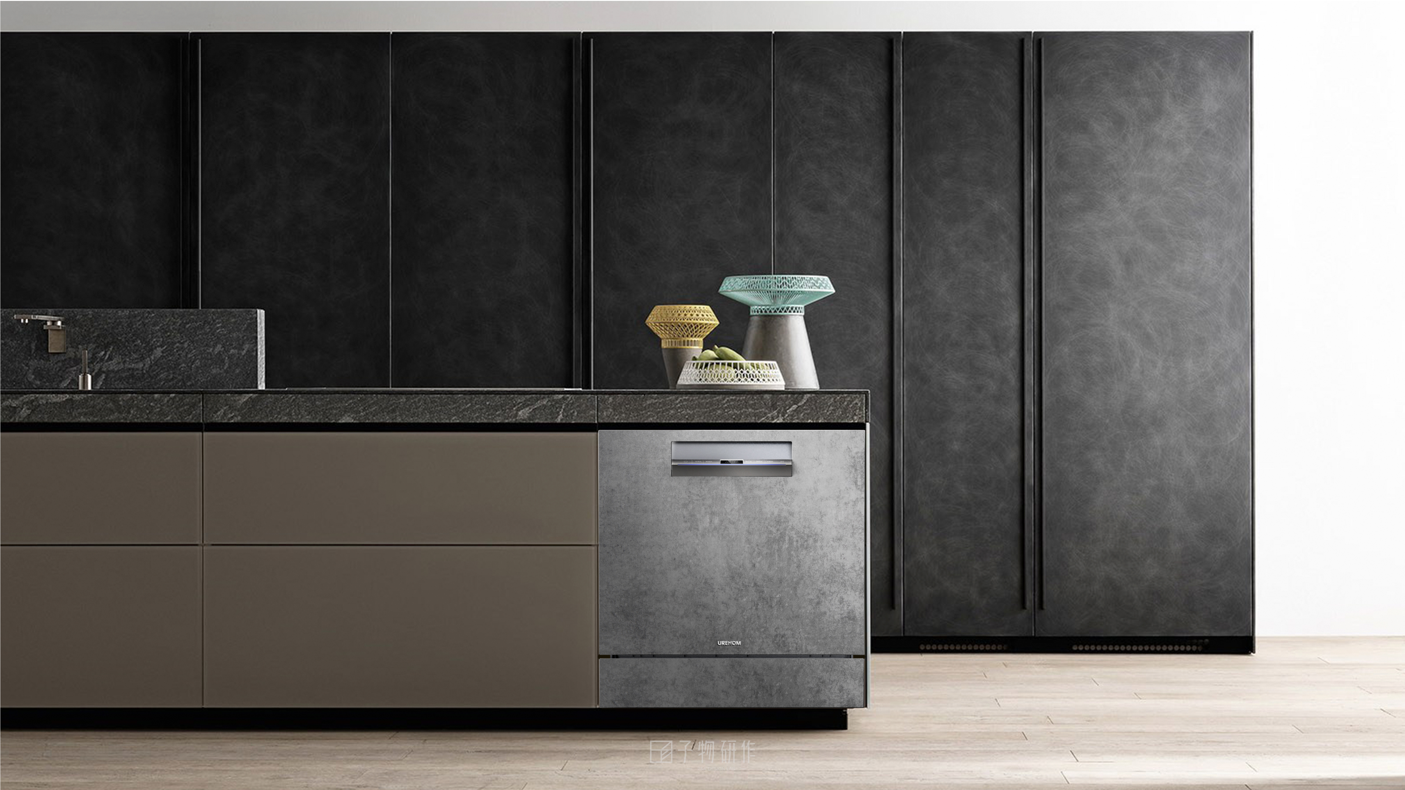 Dishwashers, household appliances, industrial design of sub-products, innovative planning，