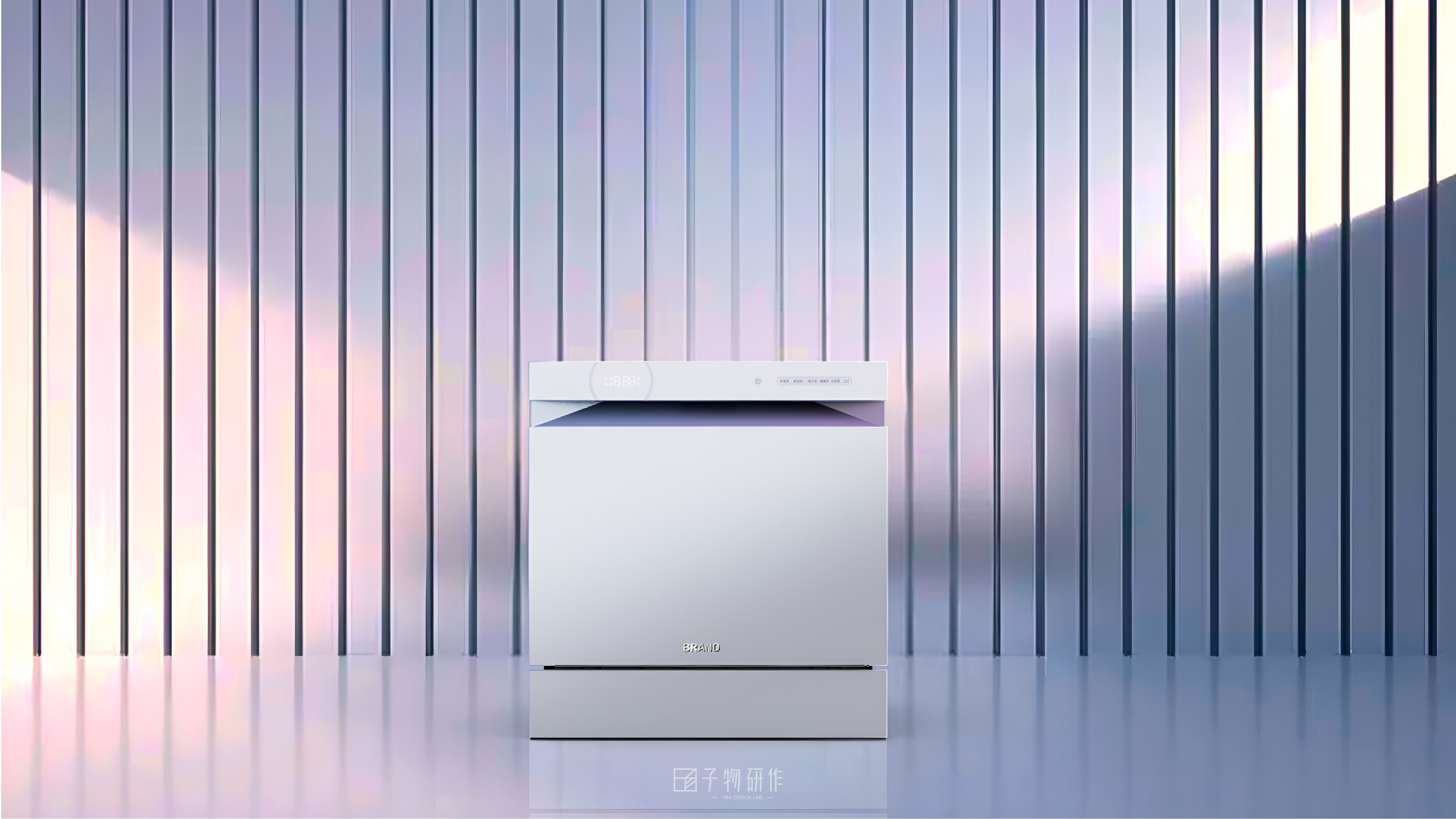 Dishwashers, household appliances, industrial design of sub-products, innovative planning，