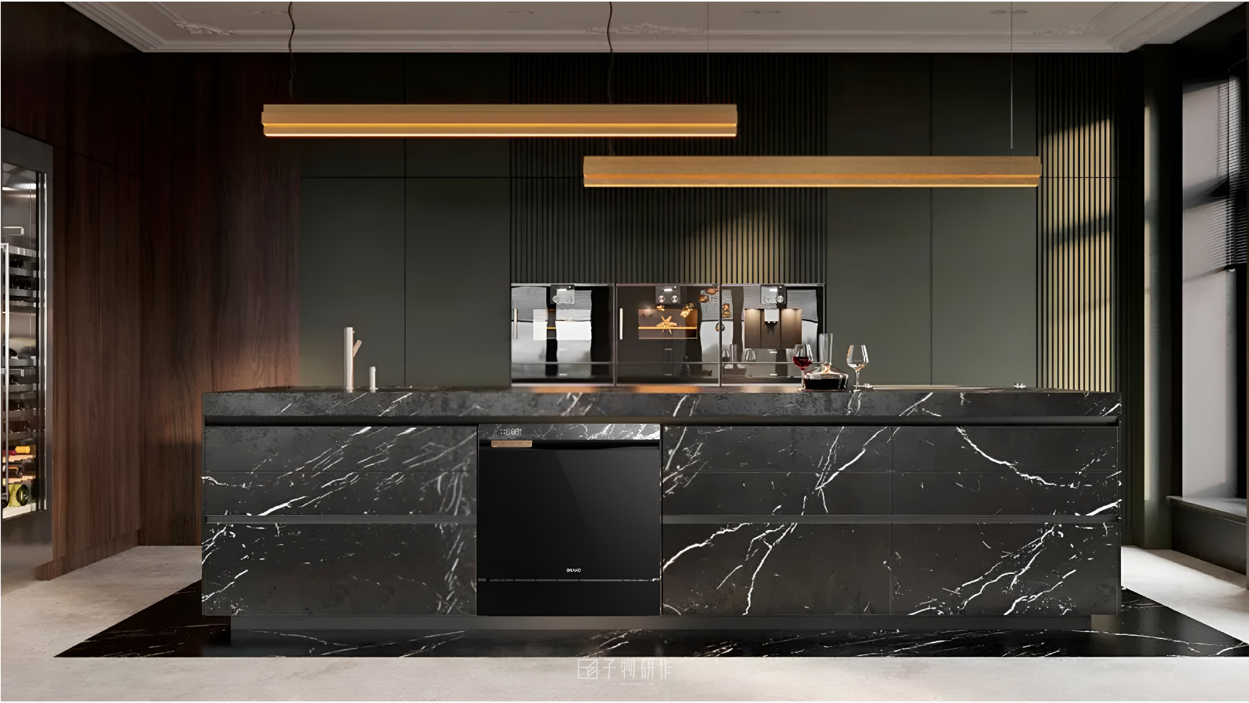 Dishwasher, household appliances, research on sub-products, innovative planning and design，