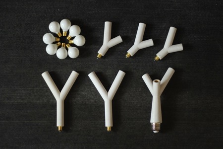 Splitting Light，Branch lamp，furniture，originality，product design，