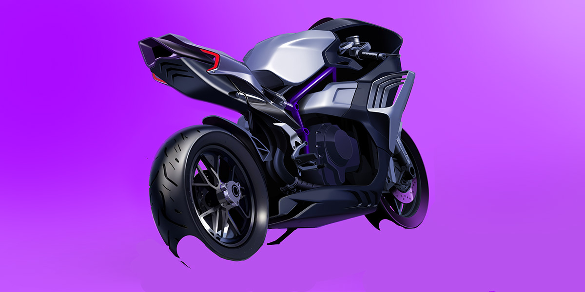 motorcycle，manuscript，Collection，Creative design，