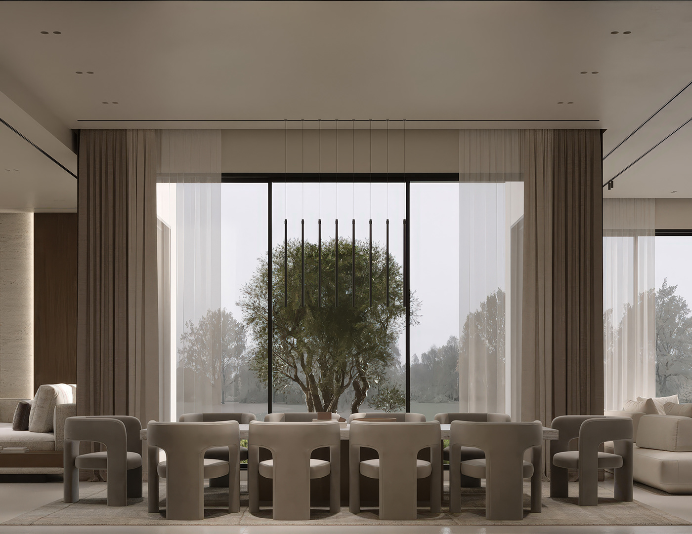 restaurant，party，Modern style，