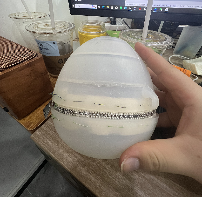 Hand-rubbed mold turning, tpu ramen, close sewing，