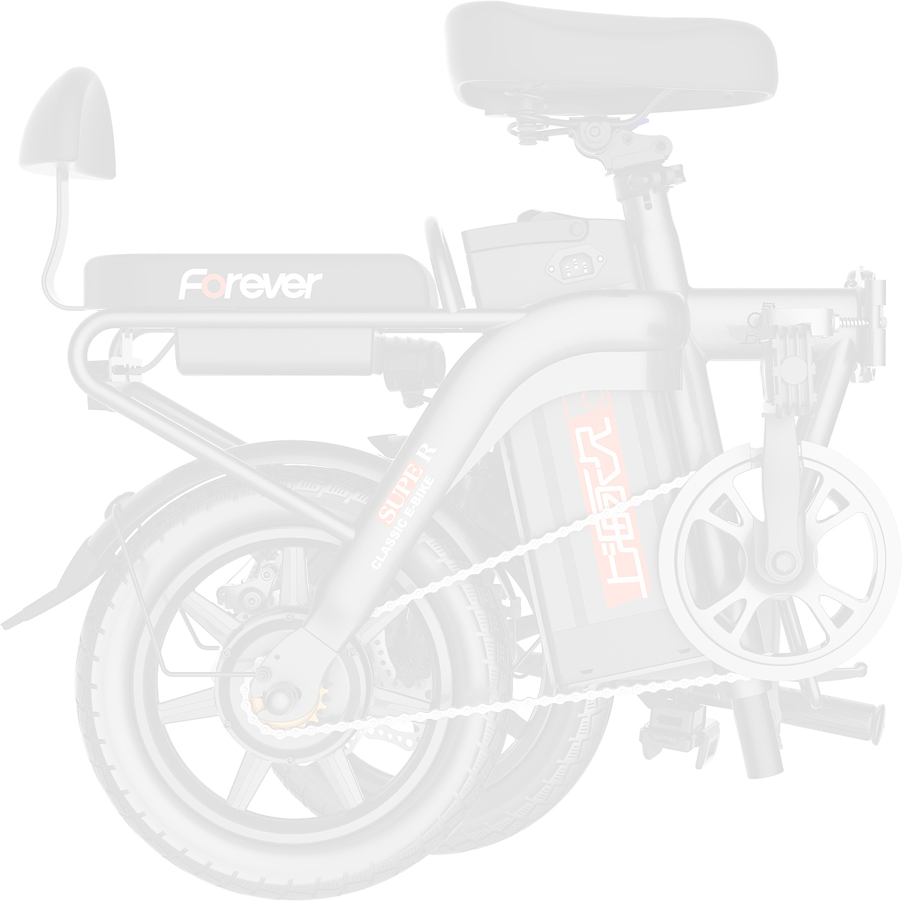 Driving Commuter-ebike-New GB-Folding Car，
