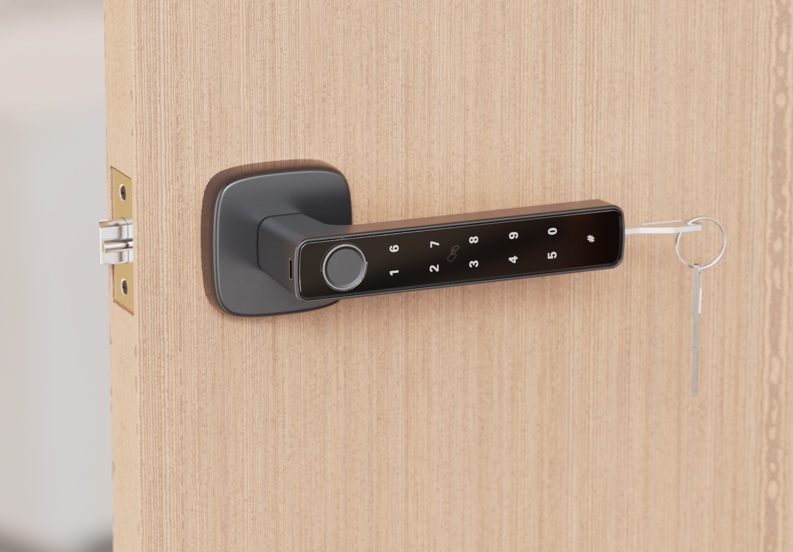 Fingerprint lock，