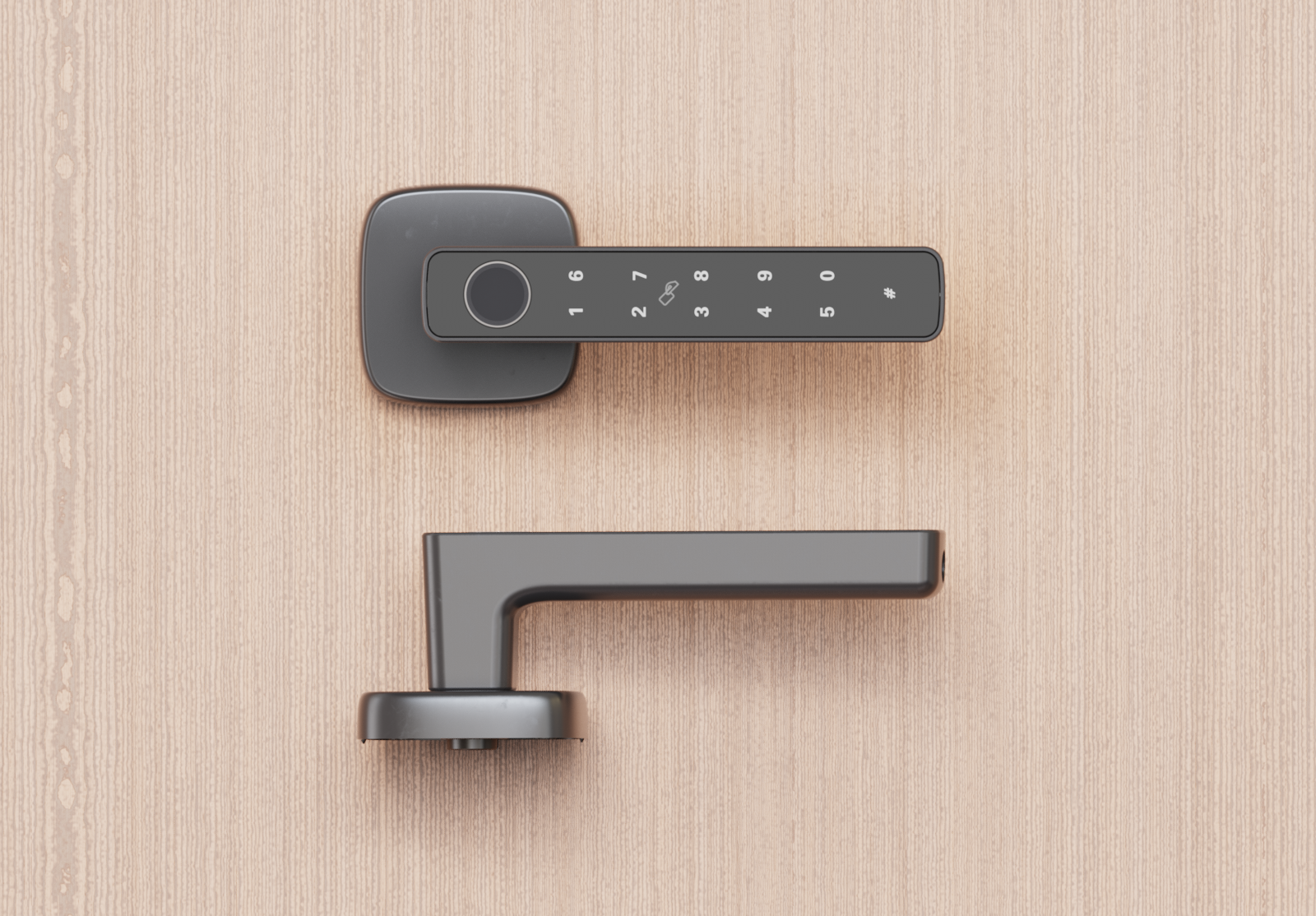 Fingerprint lock，