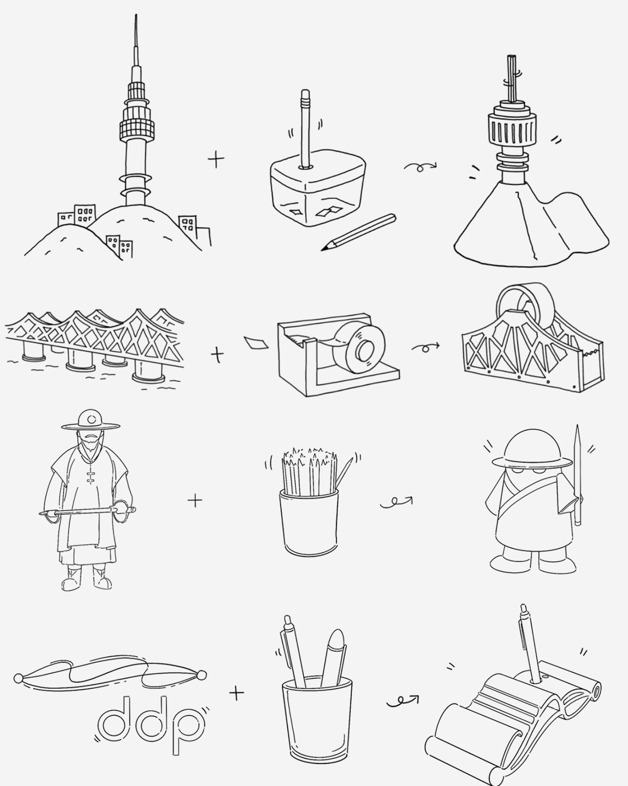 Seoul My Soul，Stationery，originality，Office Supplies，