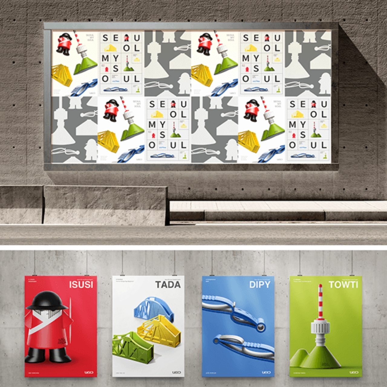 Seoul My Soul，Stationery，originality，Office Supplies，