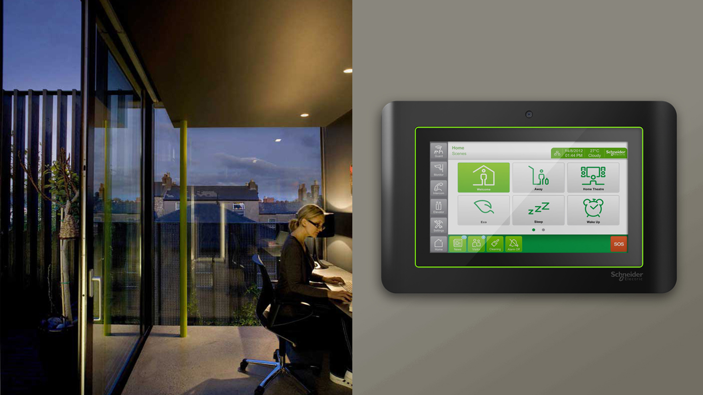 SCHNEIDER，Schneider，Smart home，Intercom access control，Marquis，Xightor，