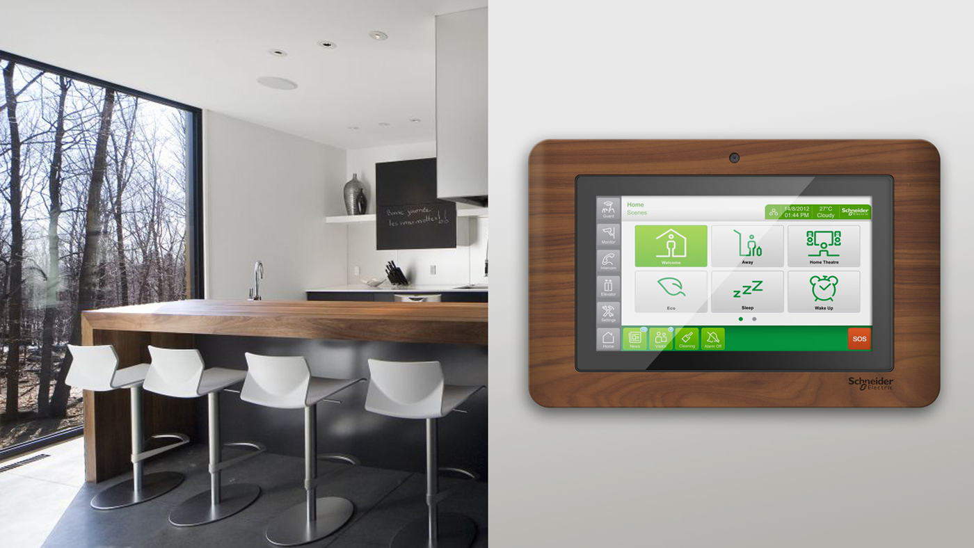 SCHNEIDER，Schneider，Smart home，Intercom access control，Marquis，Xightor，