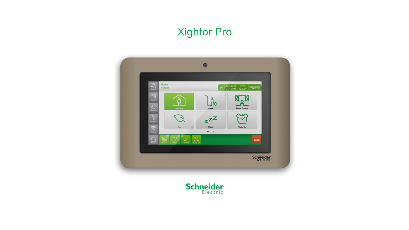 SCHNEIDER，Schneider，Smart home，Intercom access control，Marquis，Xightor，