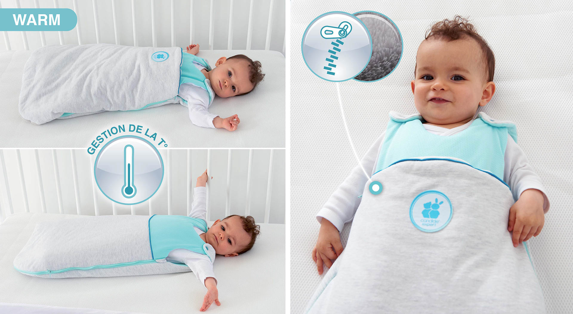 Sleeping bag，baby，Candide Expert，