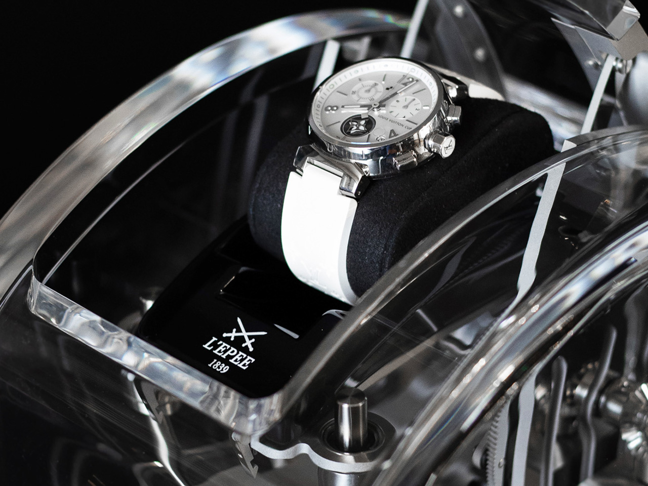 L'Epée，Transparent watch box，Watch case，storage box，