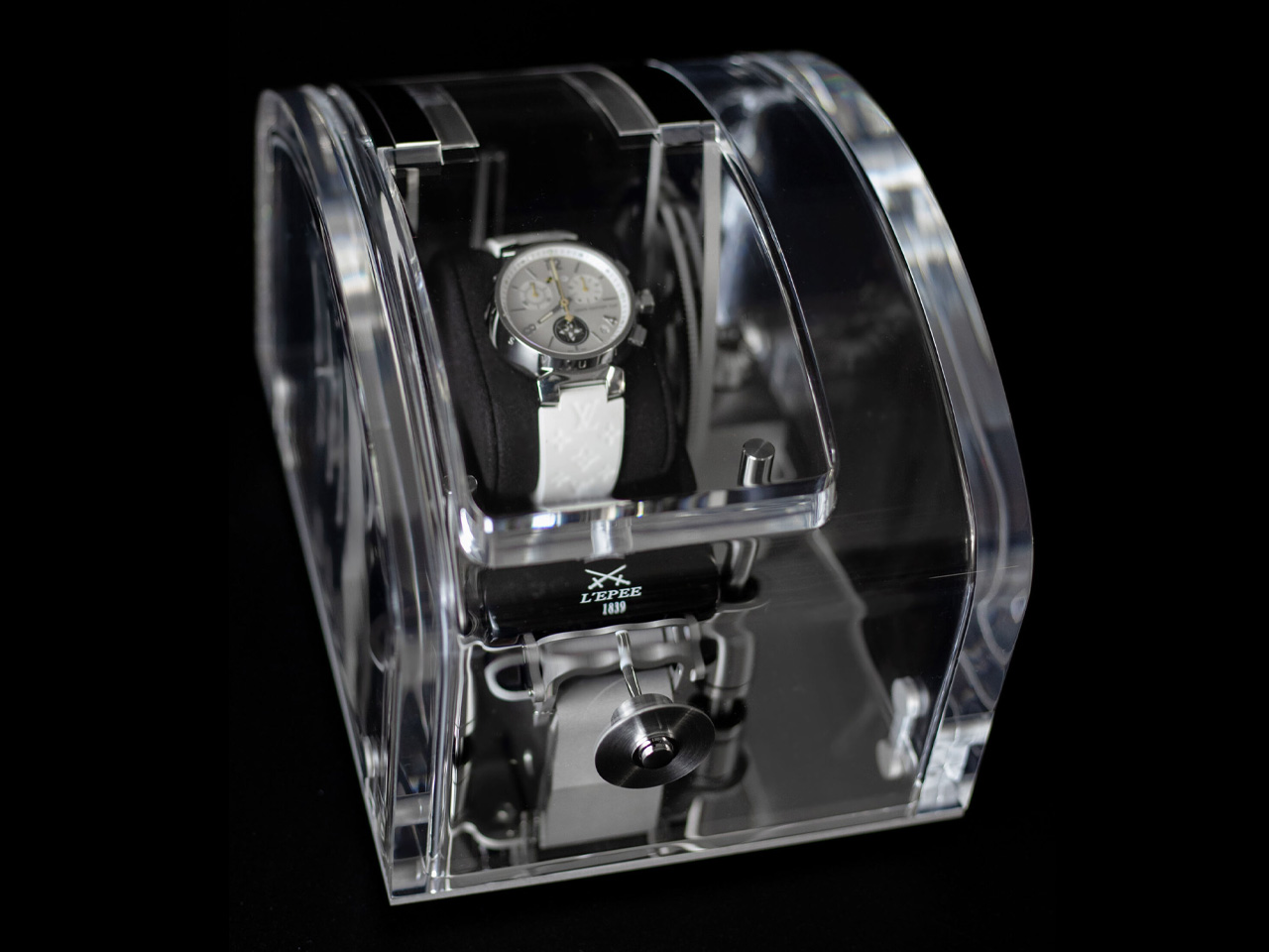L'Epée，Transparent watch box，Watch case，storage box，