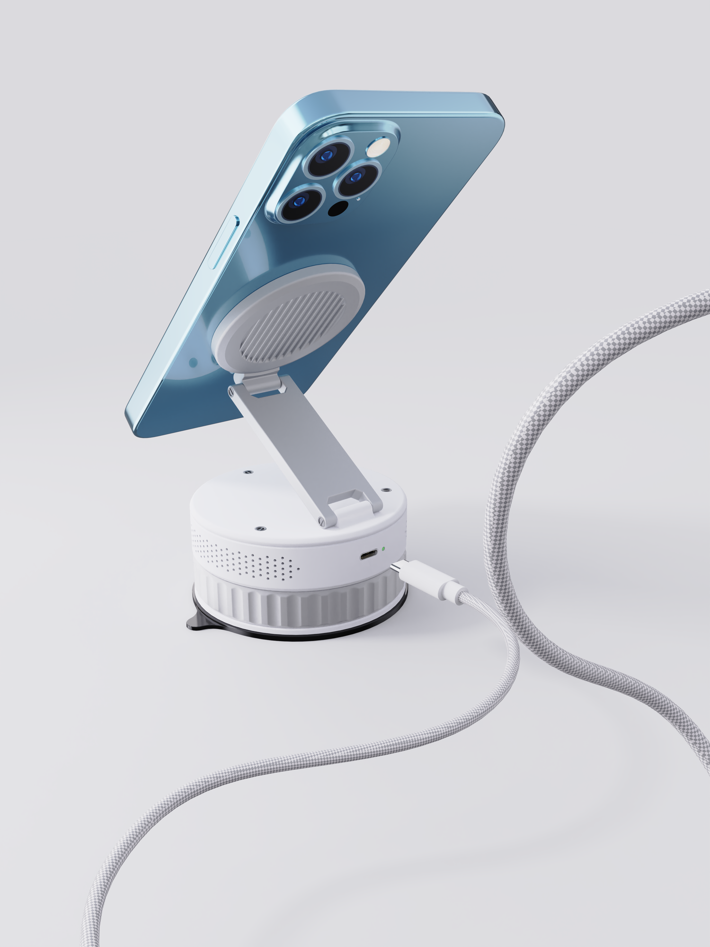 Mobile phone bracket，Bluetooth Speaker ，Wireless charging，