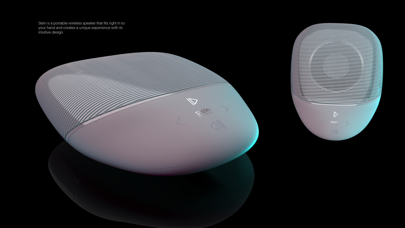 Stein，Portable，Wireless speaker，Bluetooth，inspiration，natural，Elegant and intuitive，