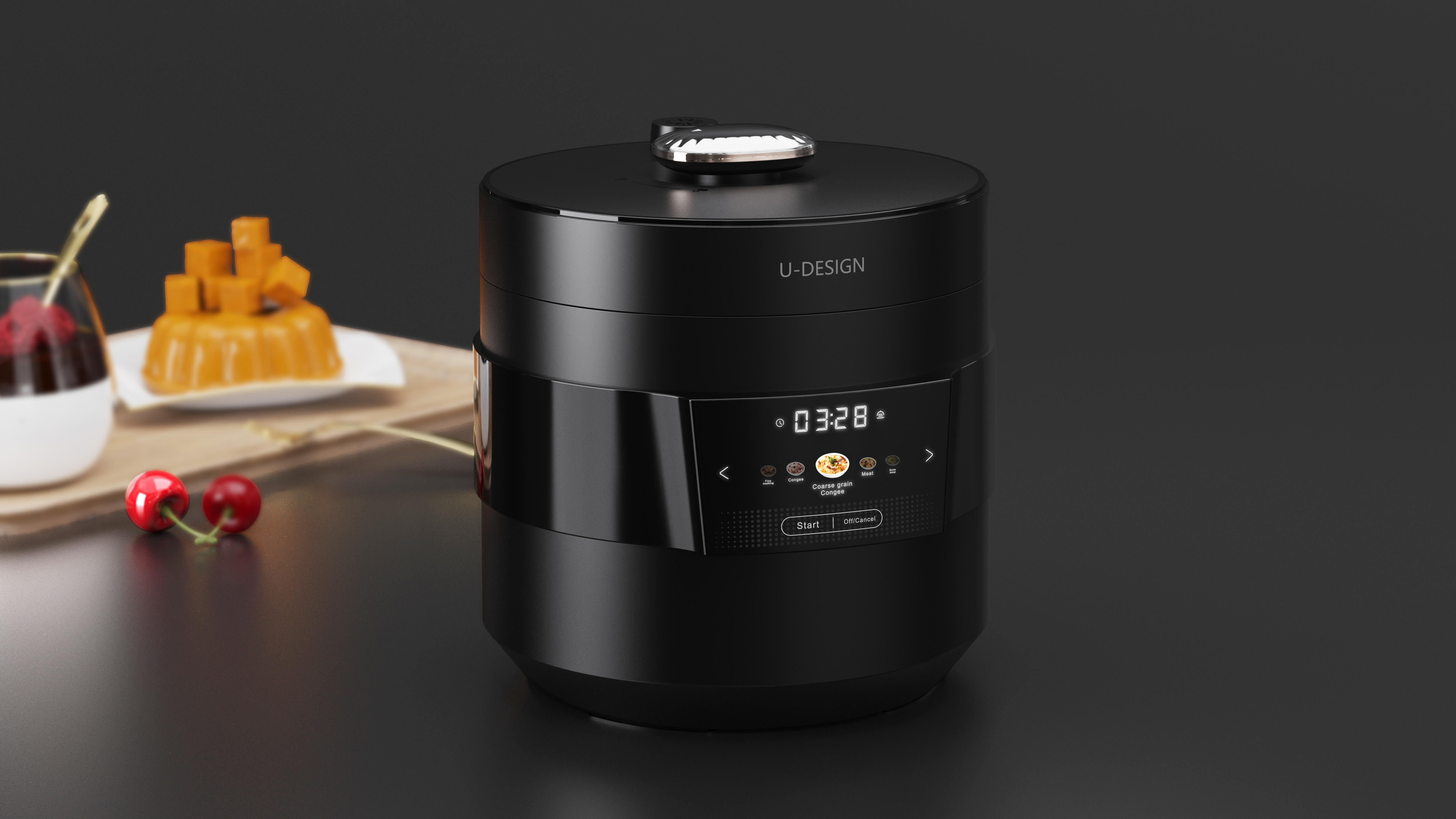 Pressure cooker，family life ，kitchen，product design，