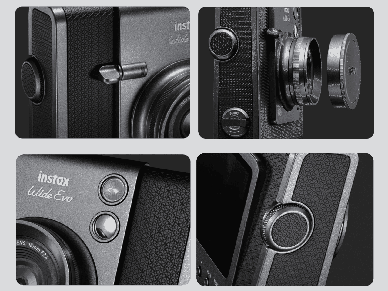 Instax WIDE Evo，camera，Digital，Polaroid，