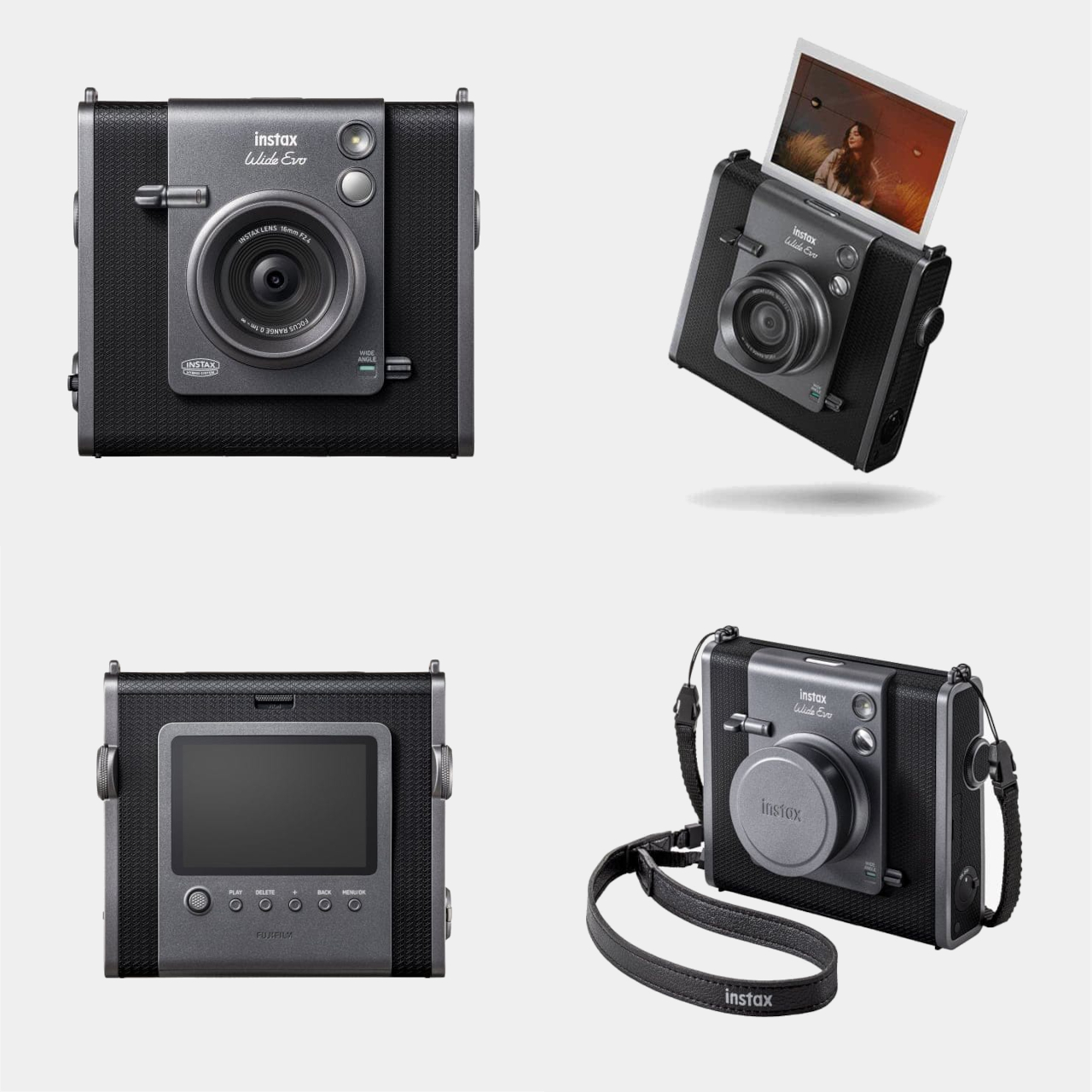 Instax WIDE Evo，camera，Digital，Polaroid，