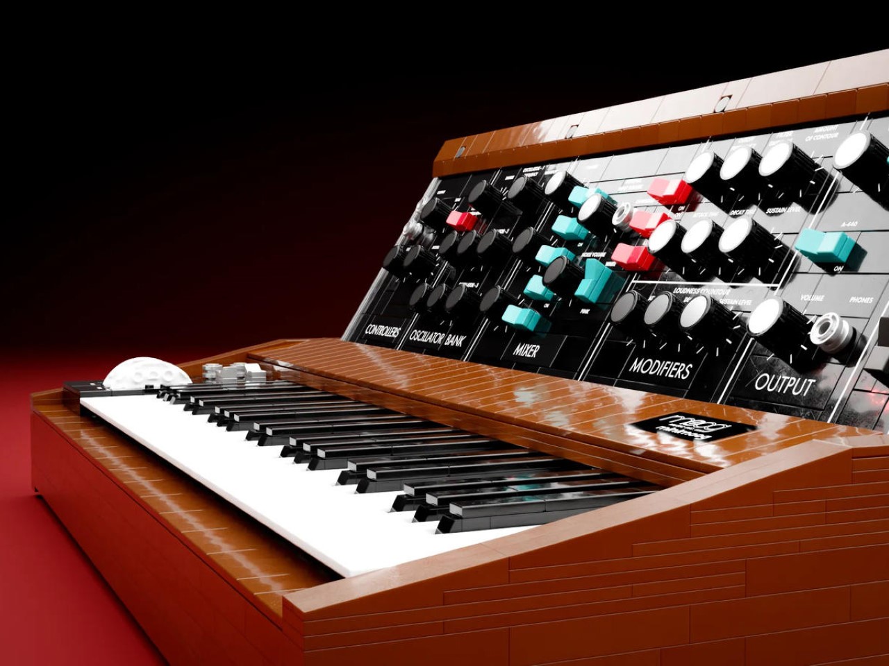 Minimoog，Musical Instruments，Lego，Building blocks，