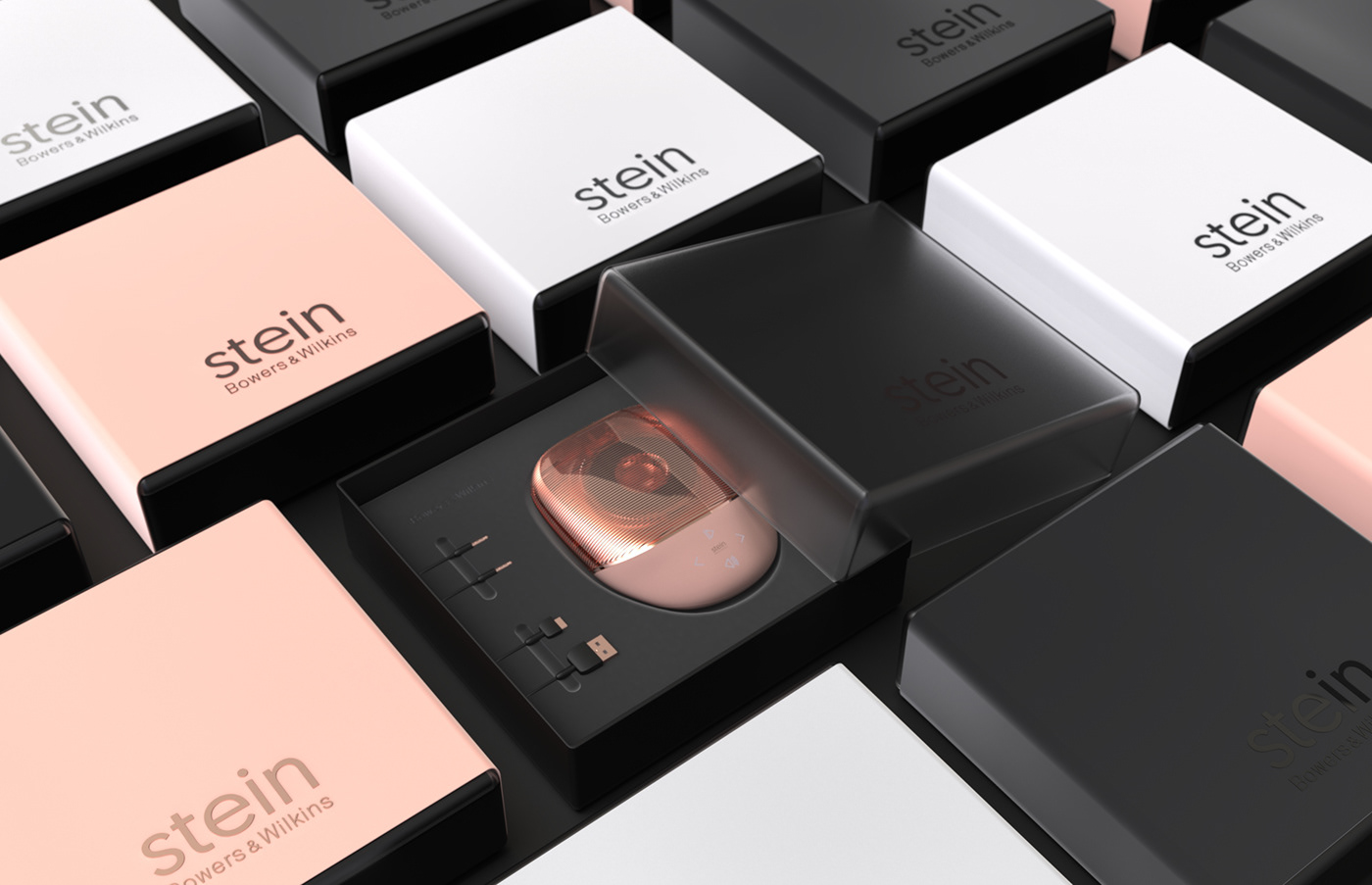 Stein，Portable，Wireless speaker，Bluetooth，inspiration，natural，Elegant and intuitive，