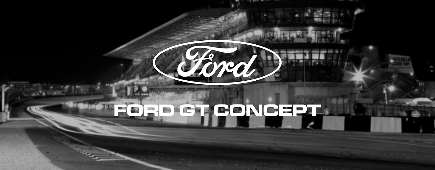 Automobile design，Ford GT，conceptual design，