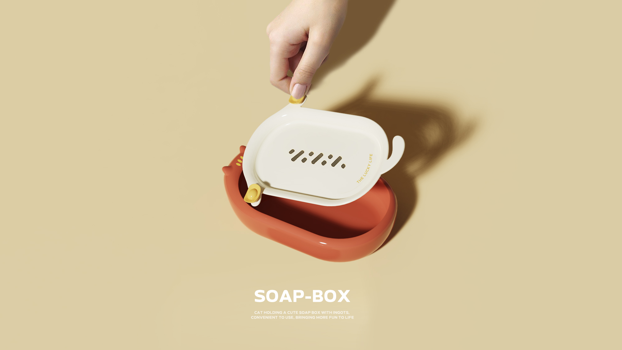 Soap box，Kitty，bionics，soap box，