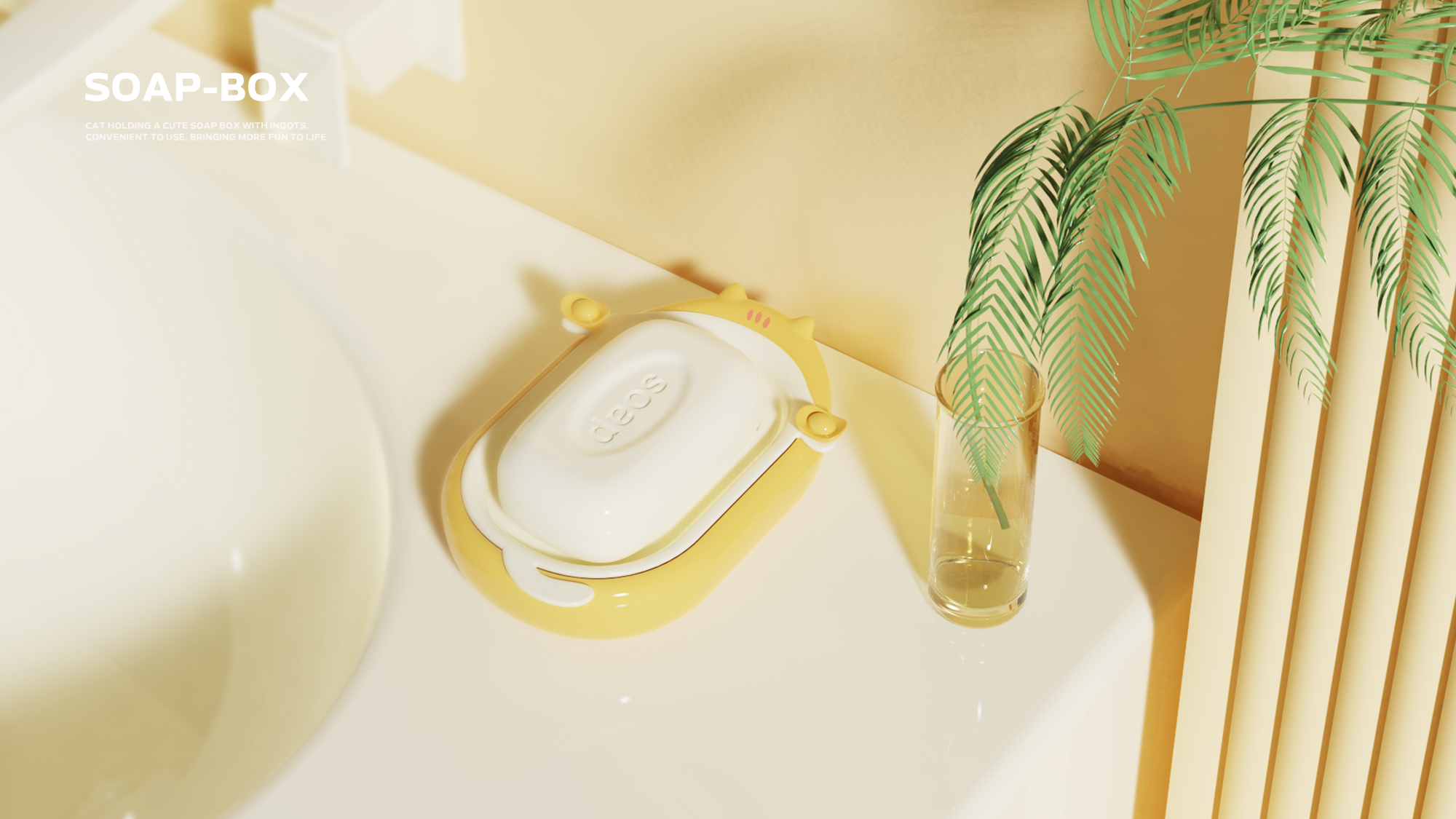 Soap box，Kitty，bionics，soap box，