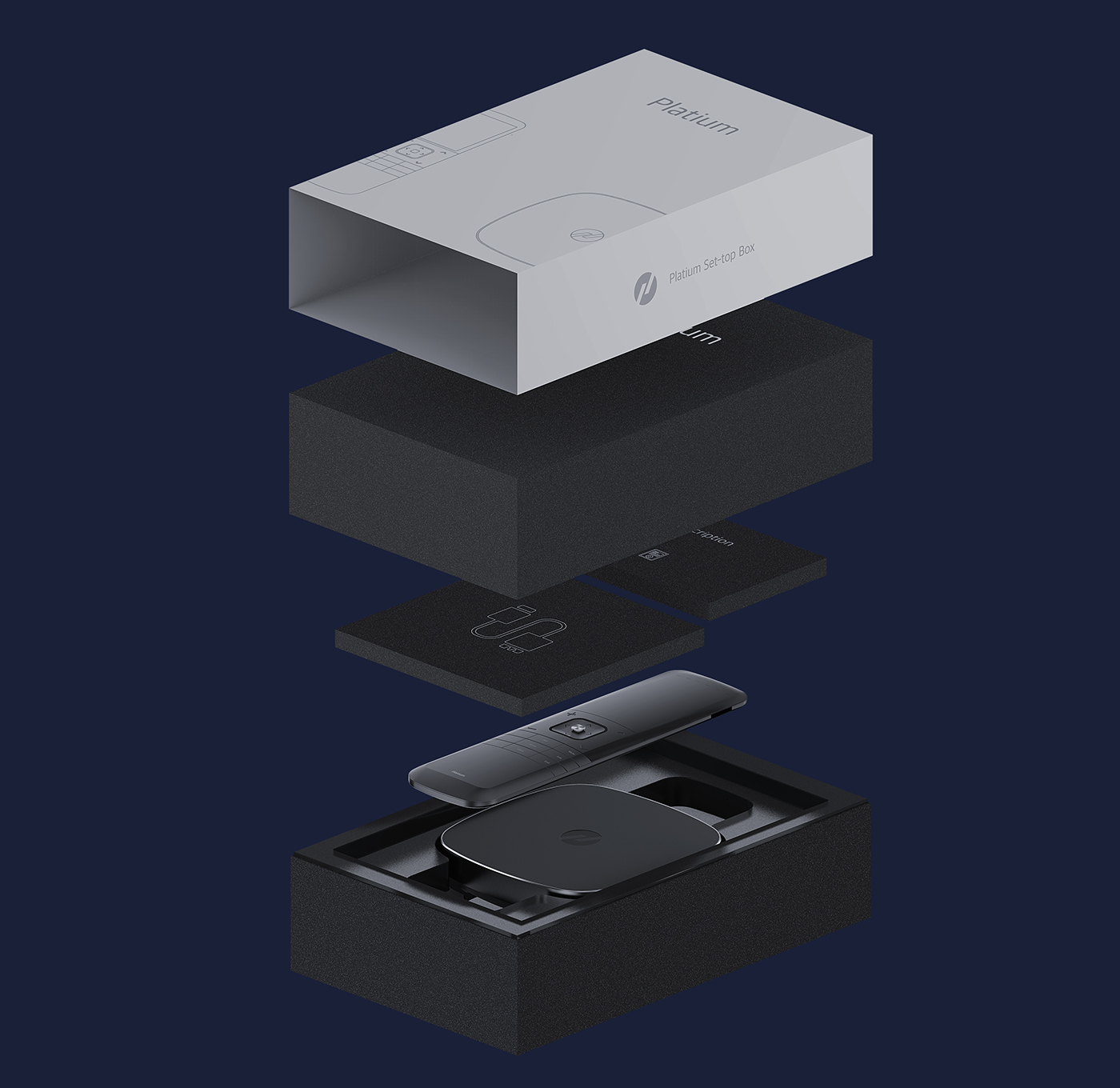 Platium，Gallop，Remote control，Set top box，Intelligent function，Button，Router，