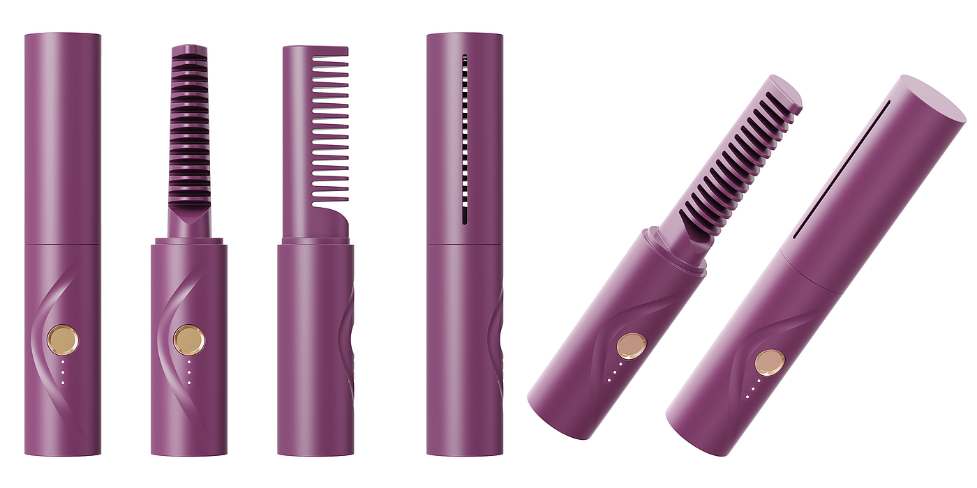 Straight hair comb，