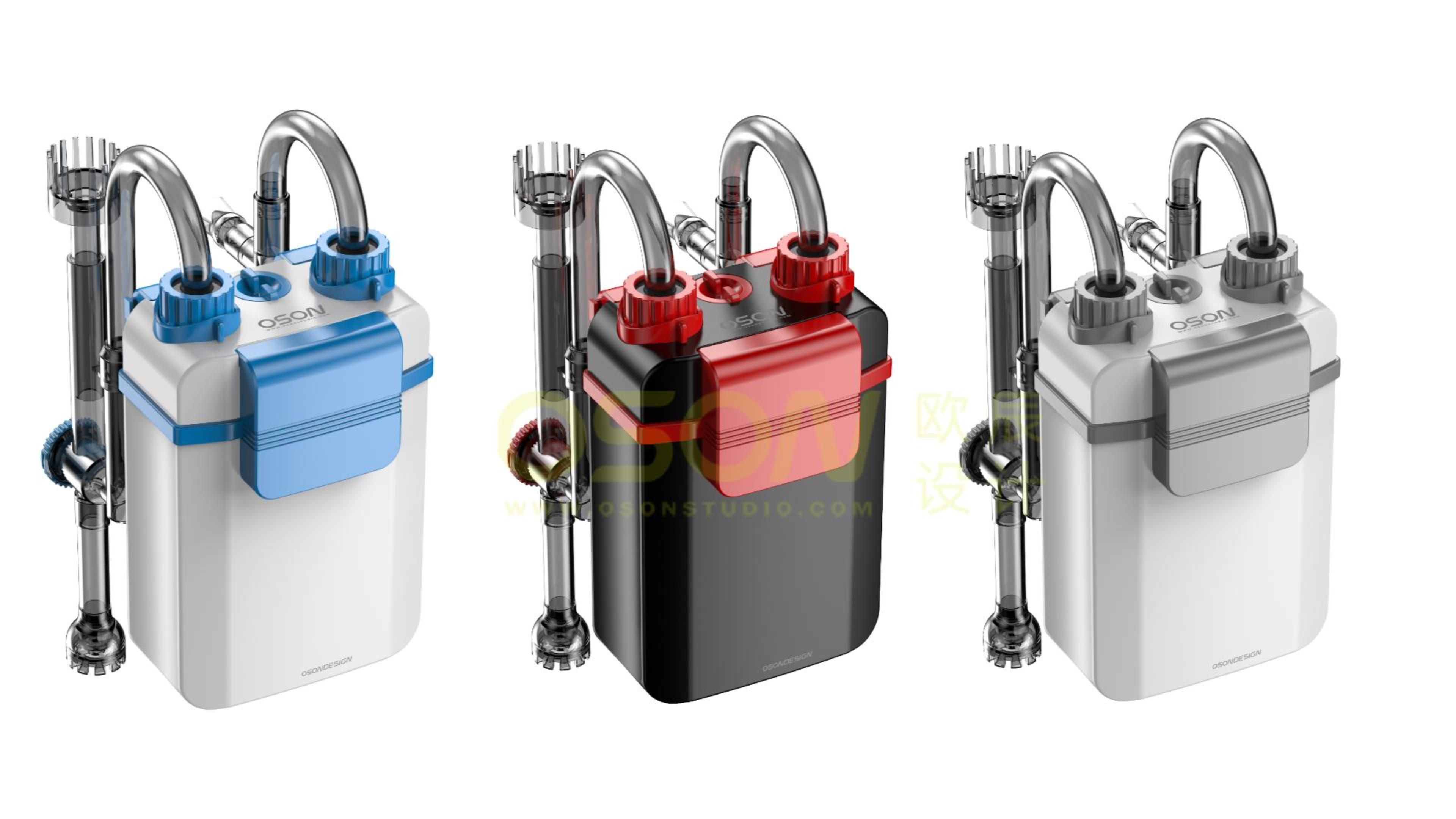 Fish tank filter，Wall-mounted filter bucket，Aquarium products，Pet Supplies & Pet，Filtration system，Ou Chen design，industrial design，product design，