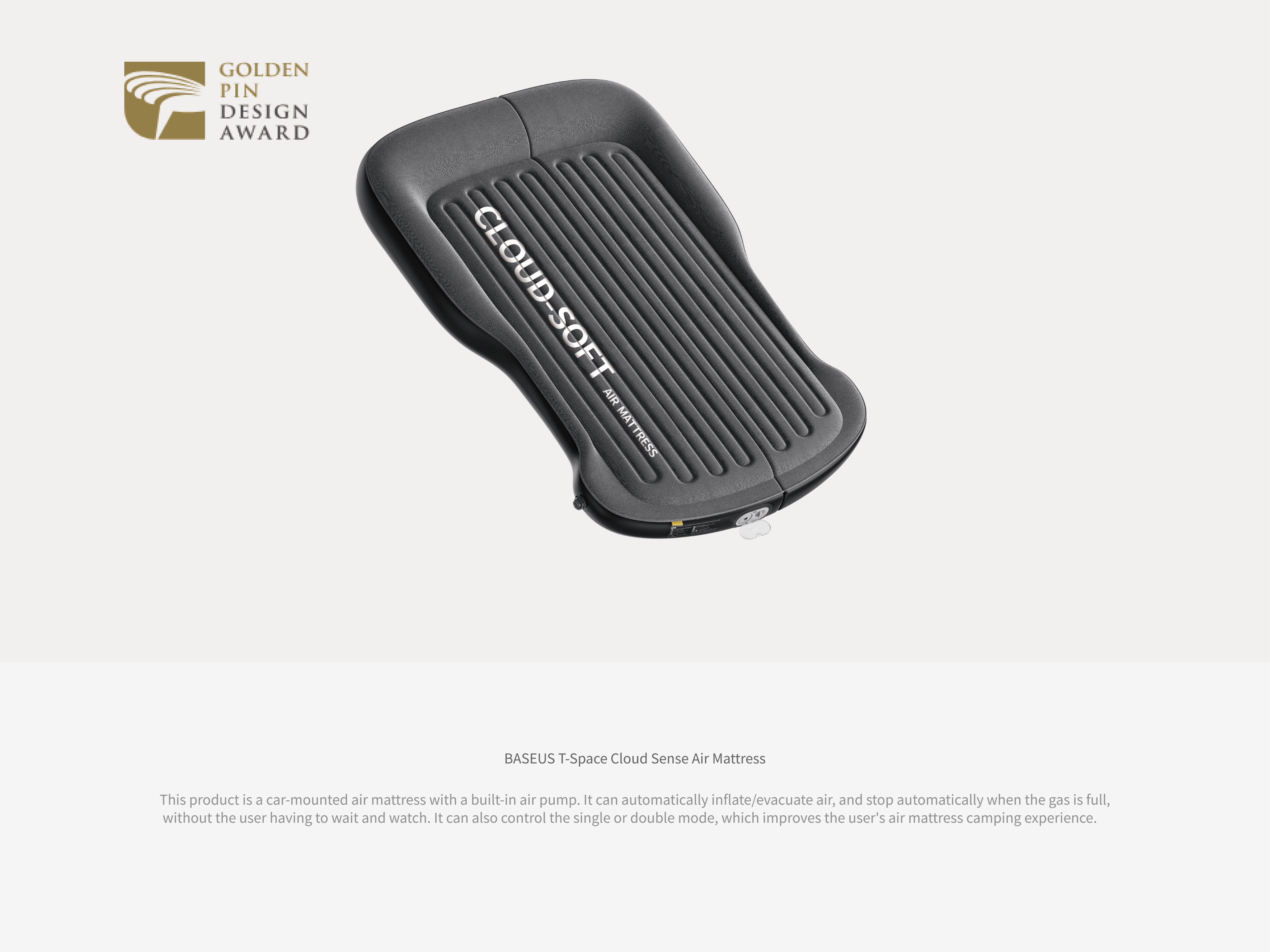 T-Space，Air cushion bed，vehicle，camping，Air pump，outdoors，