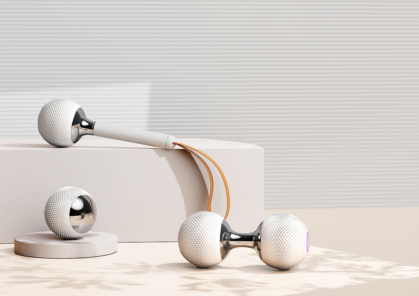 Fascia ball，Times easy，Massage apparatus，serialization，cervical membrane grab，