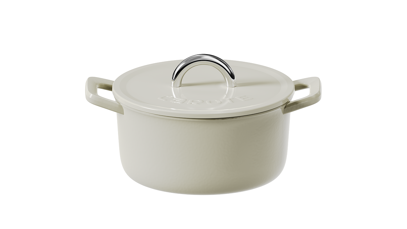 cooker，Enamel pot，Nordic style，