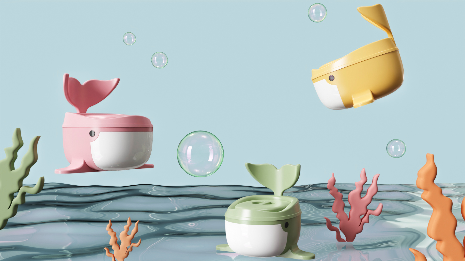 Child mother and baby，