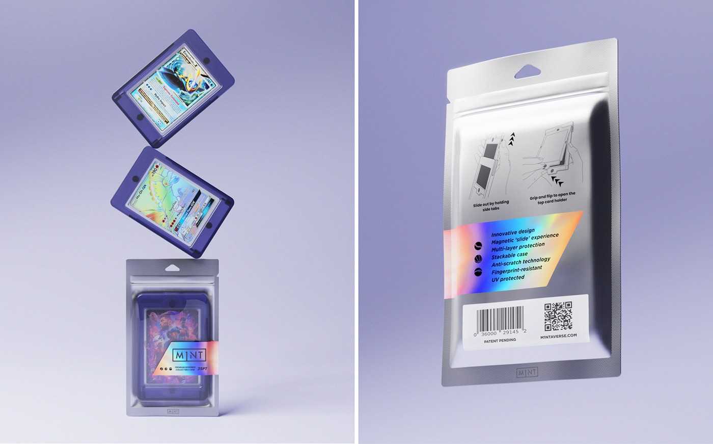 Anti-scratch coating，ultraviolet-proof，Double magnetic sliding lock，Security，Case，