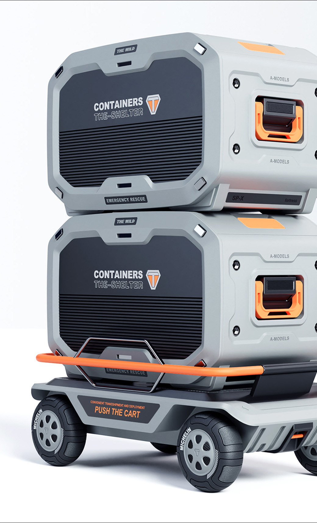 Outdoor power supply，Outdoor trolley，shelter design，Military equipment，