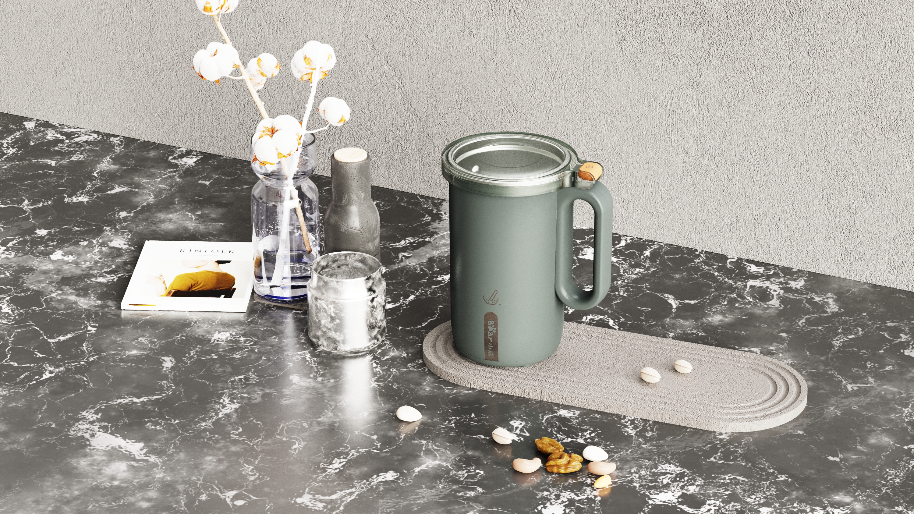 Milling，small home appliances，Little bear，flavoring，medicinal herbs，