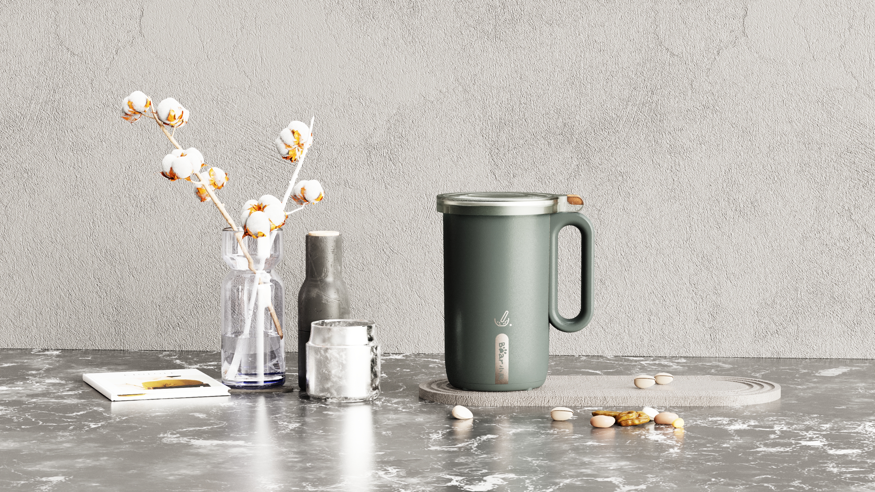 Milling，small home appliances，Little bear，flavoring，medicinal herbs，