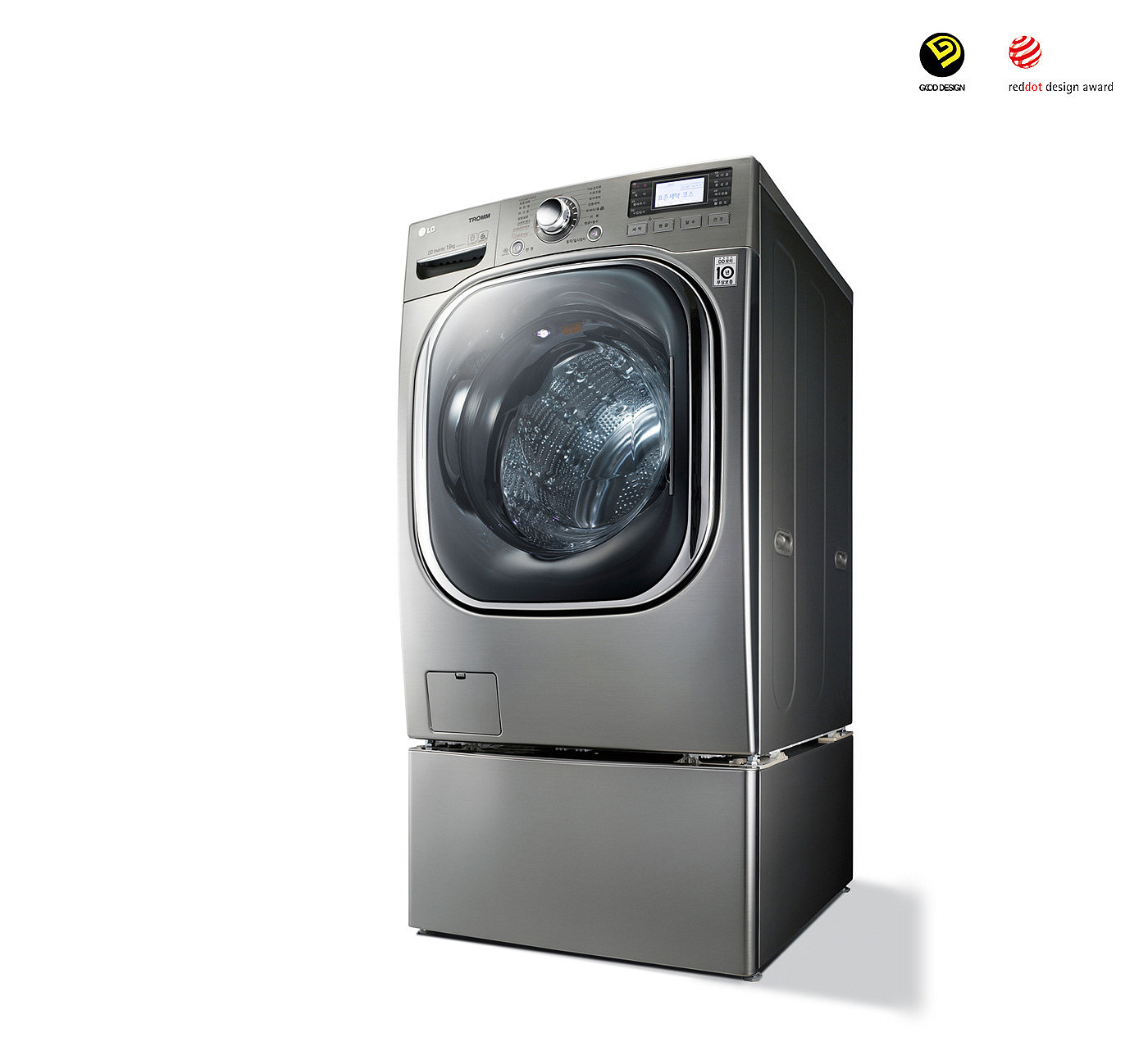 Washing machine，spin-dry，GDesign，red dot，Washing Machine，lg，