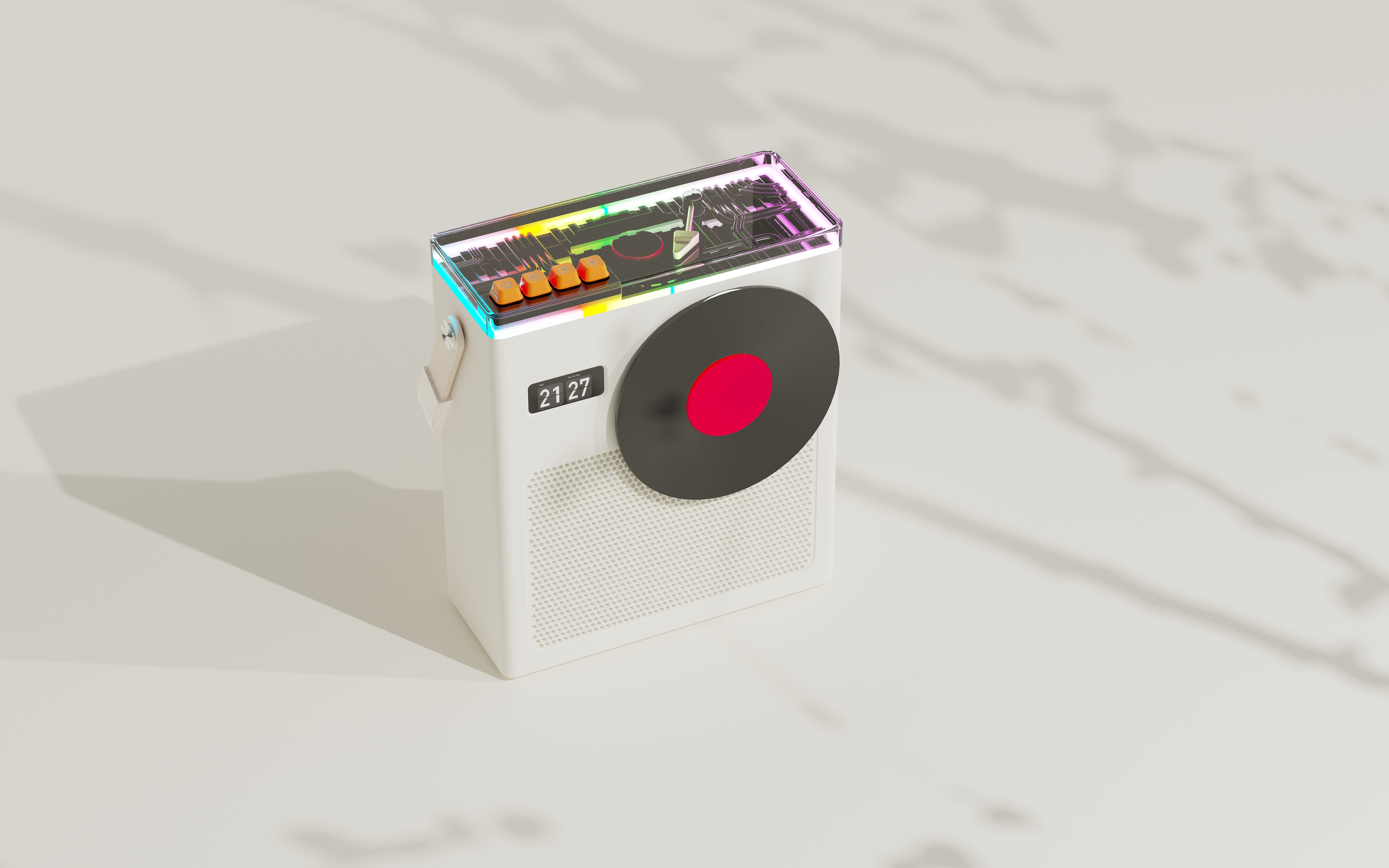 Light Retro Speaker，