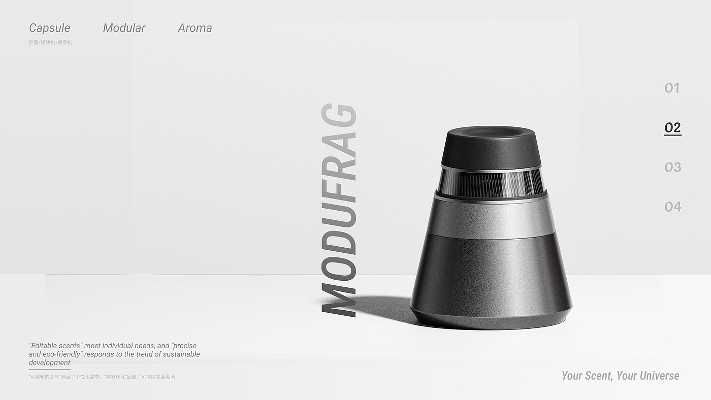 Aromatherapy machine，modularization，Odor Capsule，diy，
