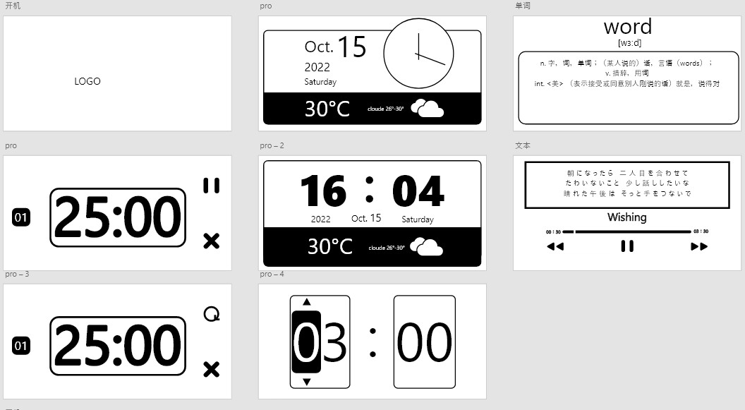 sample reels，keyboard，ammeter，GBA，Penholder，Ink Screen Word Card，recreational machines，