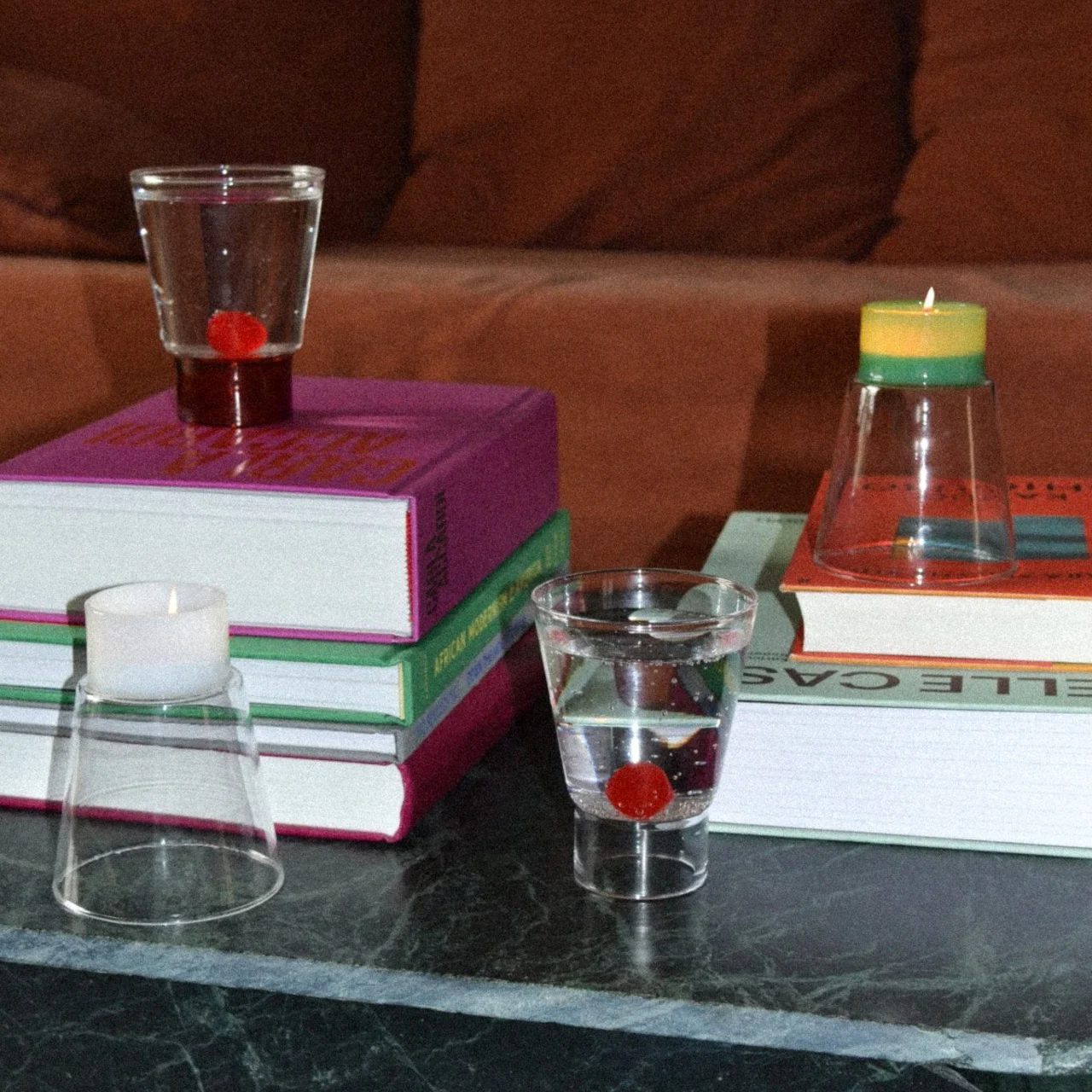 Podio，glass，Candlestick，Housewear & Furnishings，