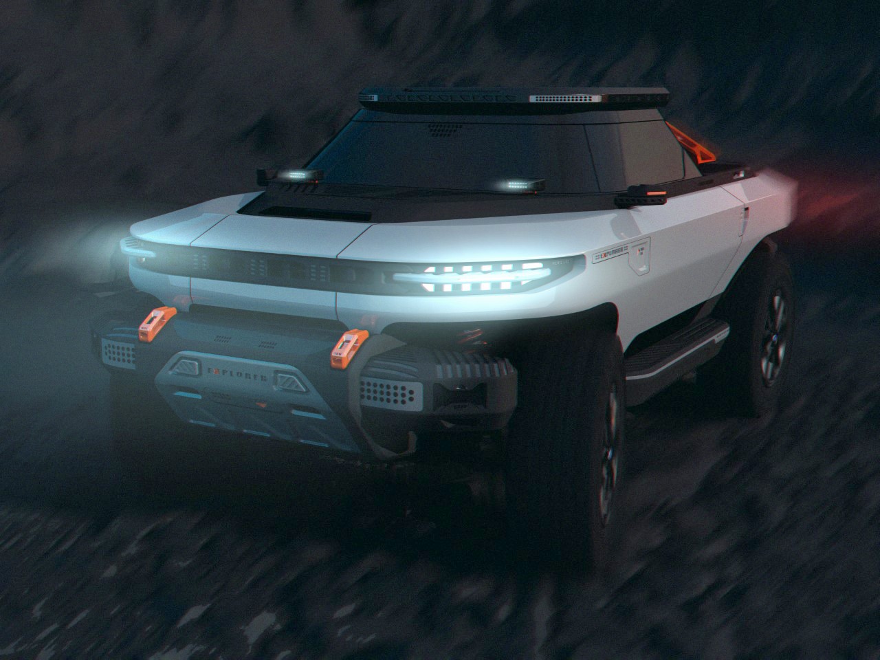 vehicle，automobile，Pickup，Ford Explorer，