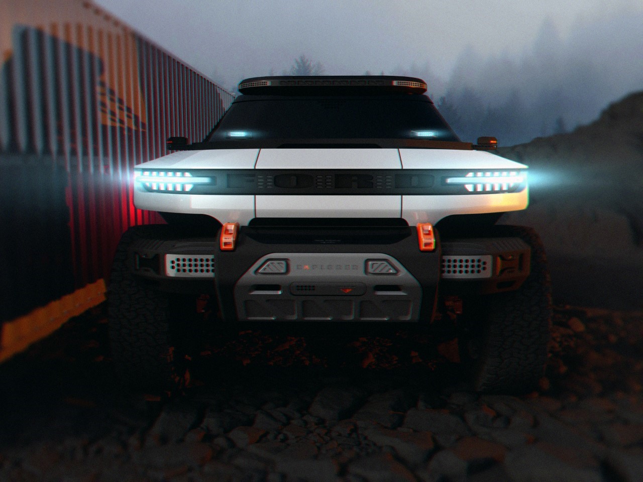 vehicle，automobile，Pickup，Ford Explorer，