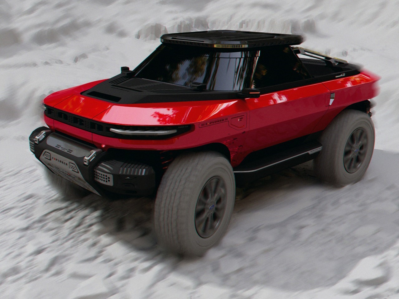 vehicle，automobile，Pickup，Ford Explorer，