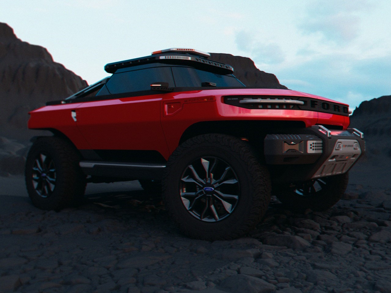 vehicle，automobile，Pickup，Ford Explorer，